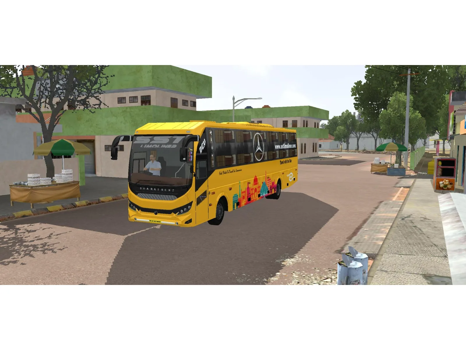 Livery Pack Prakash Capella GT Bussin/Bussid Mod By Simulation World screenshot
