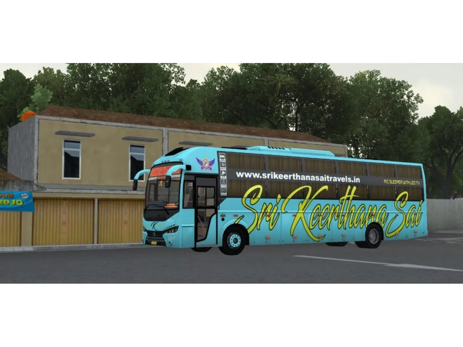 Prakash Capella Bs6 Sleeper Bus Mod Bussin screenshot