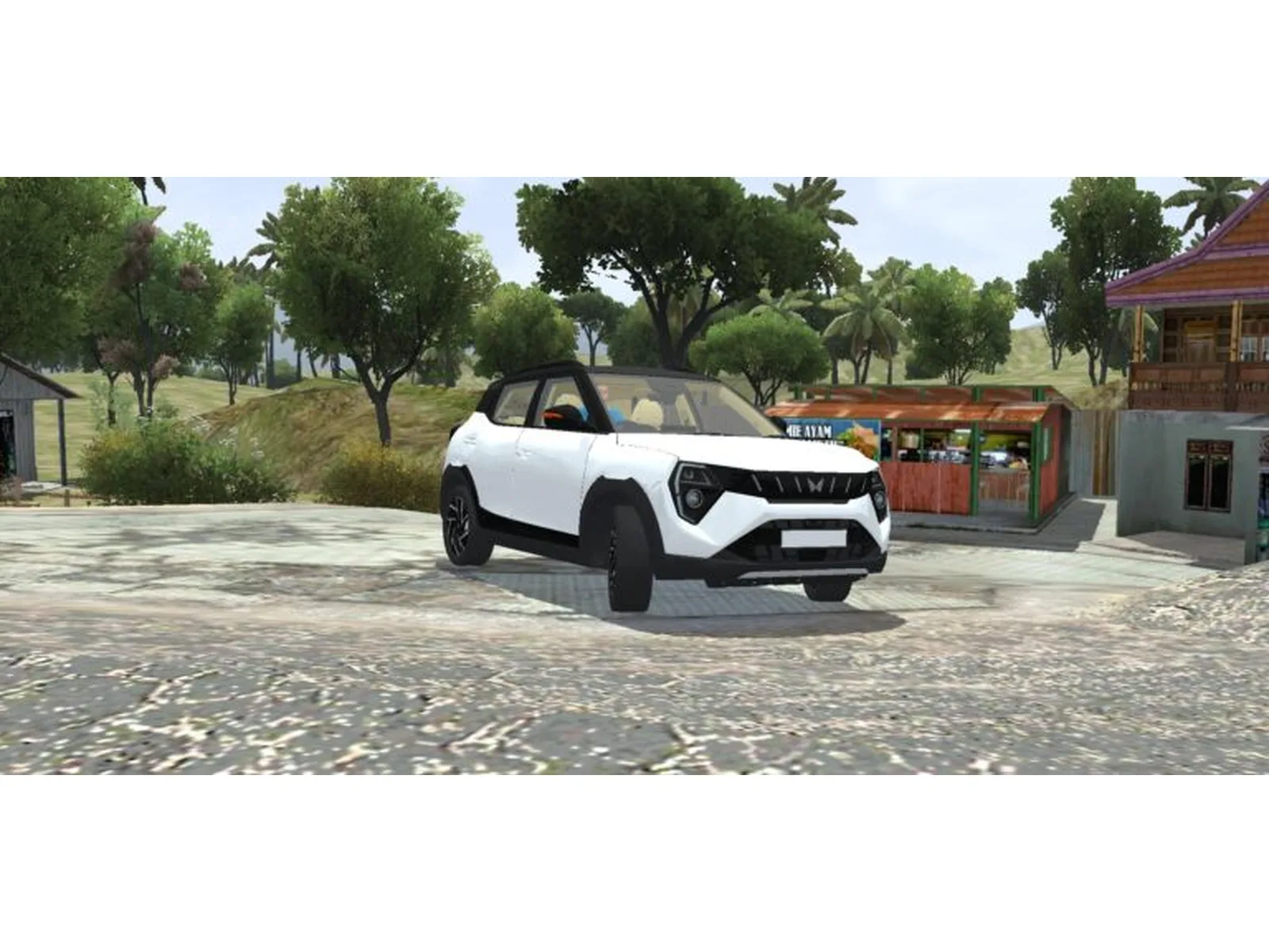 Mahindra 3XO Car Mod Bussid By Simulation World screenshot