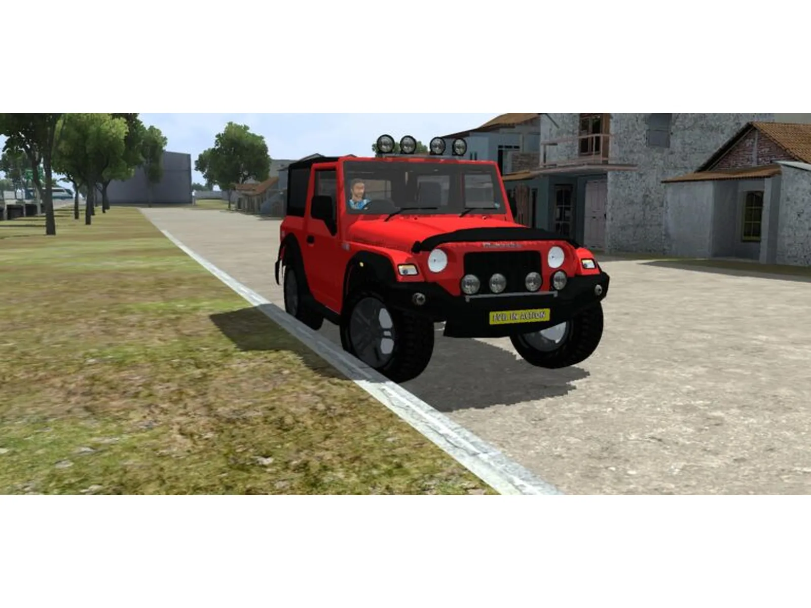 Mahindra Thar Junglee Edition Mod Bussin By Simulation World screenshot