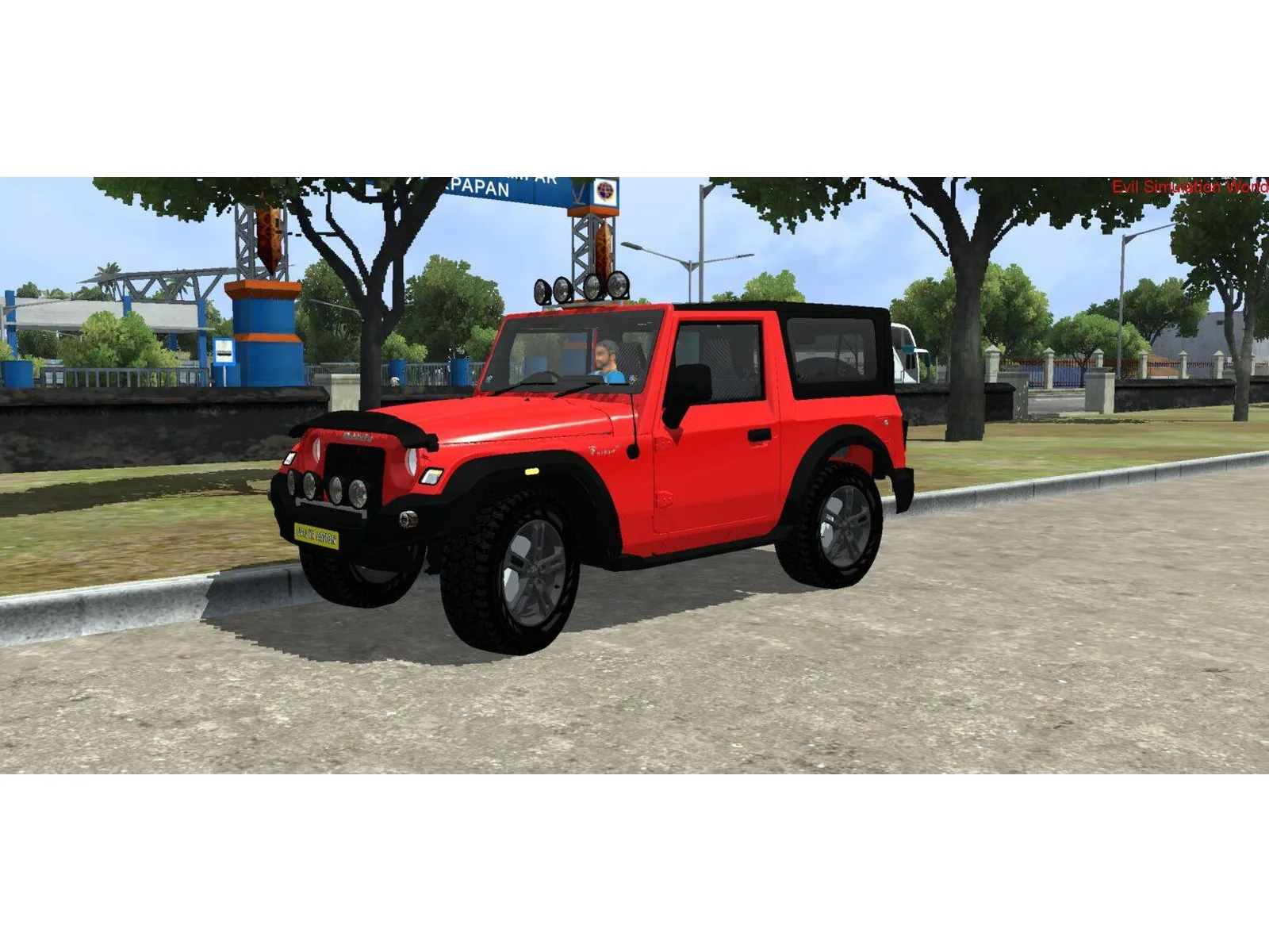 Mahindra Thar Junglee Edition Mod Bussin By Simulation World screenshot