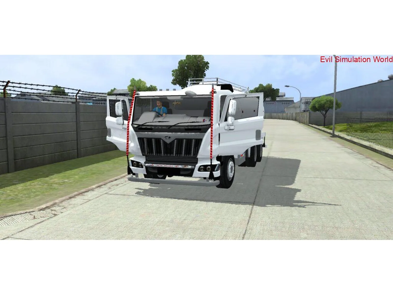 Mahindra Blazo Tanker Truck Mod Bussin By Simulation World screenshot