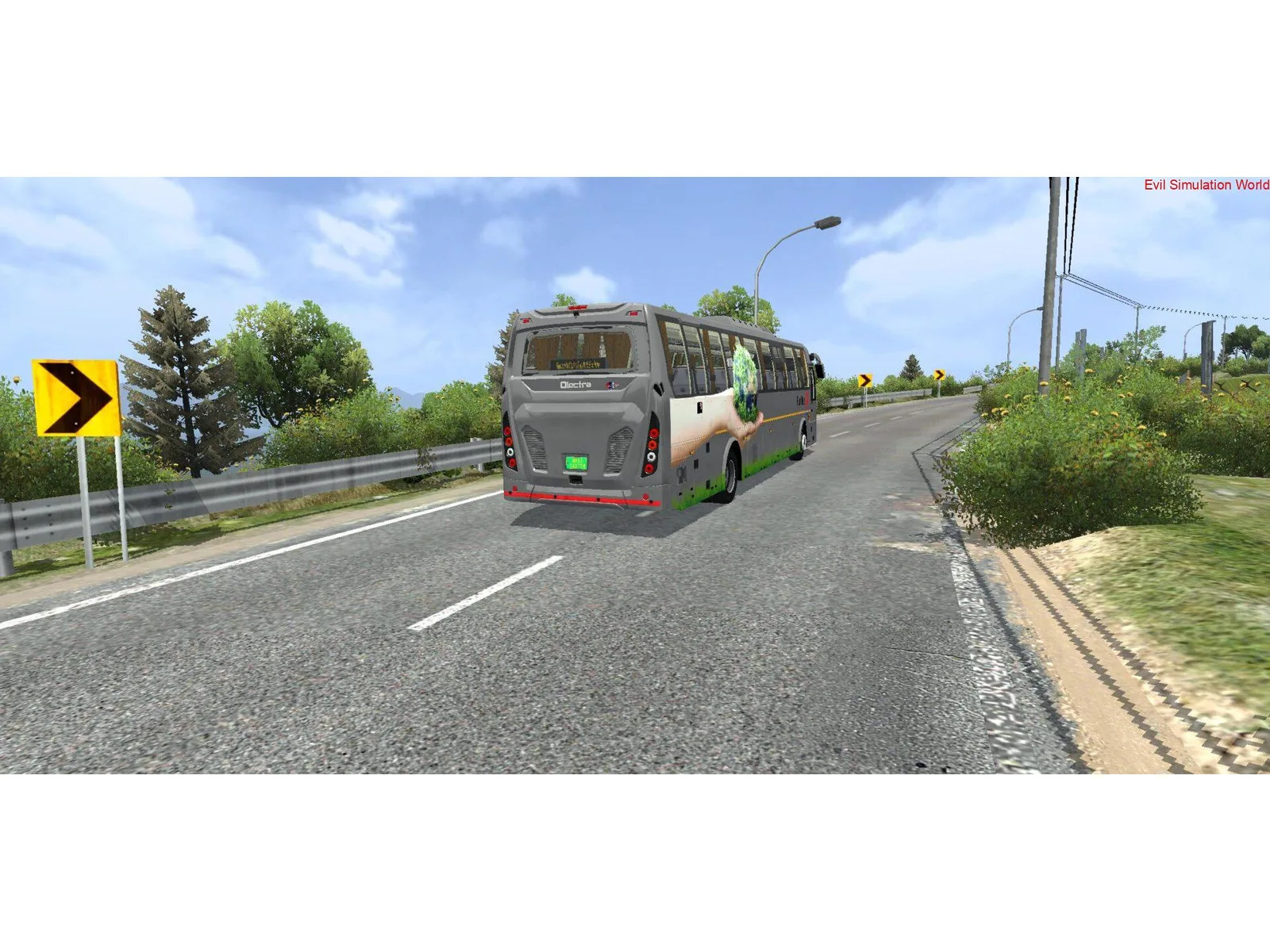 BYD Olectra CX2 EV Bus Mod Bussin By Simulation World screenshot