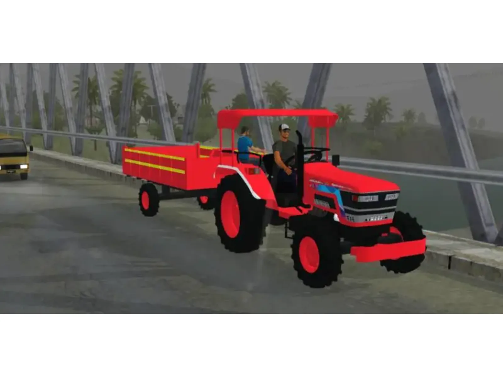 Mahindra Arjun Novo Tractor Mod Bussin By Simulation World screenshot