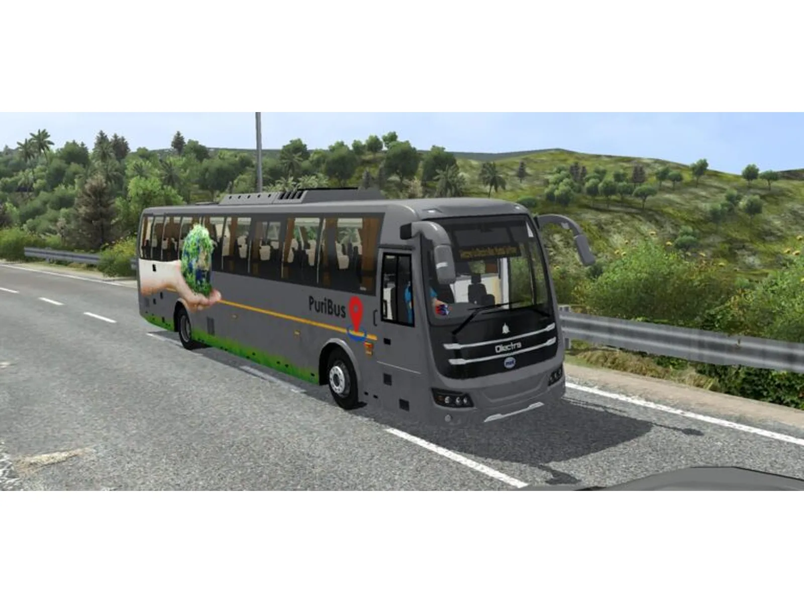 Livery Pack Byd Olectra Bus Mod Bussin By Simulation World screenshot