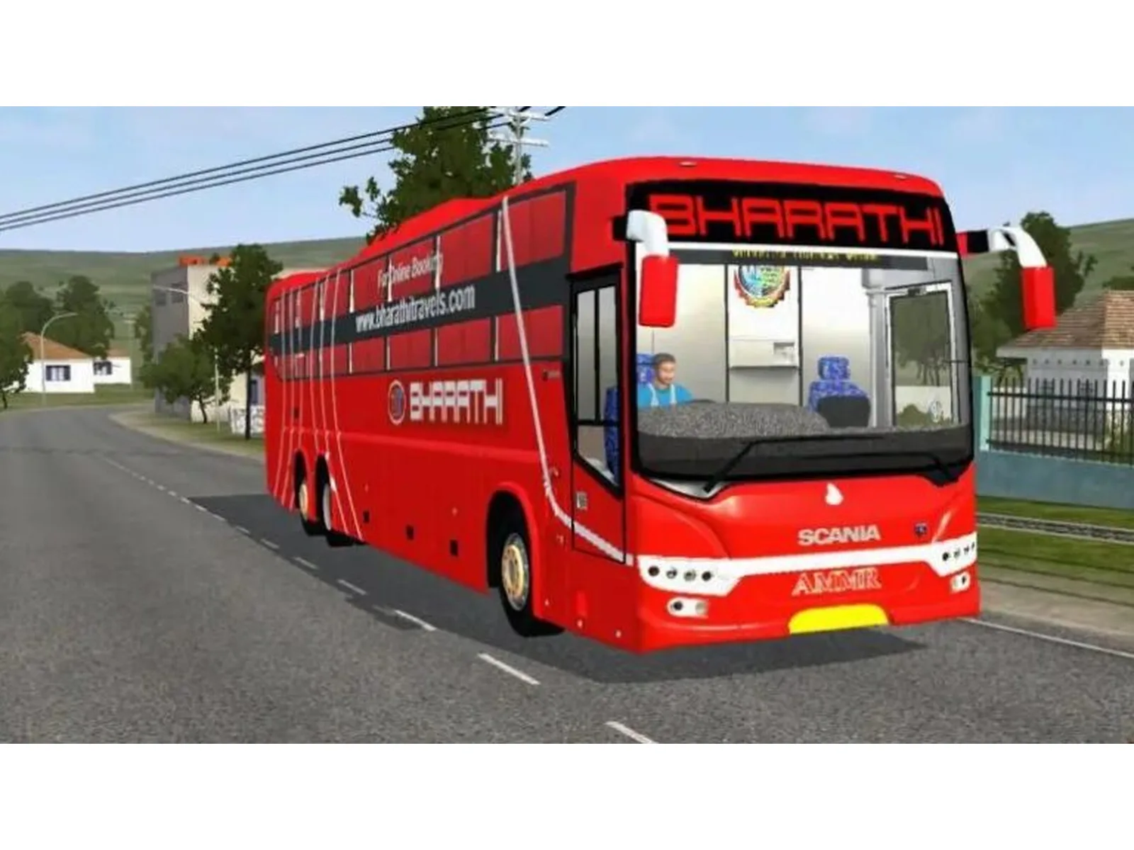 Scania Metrolink Sleeper Bus Mod Bussin By Simulation World screenshot