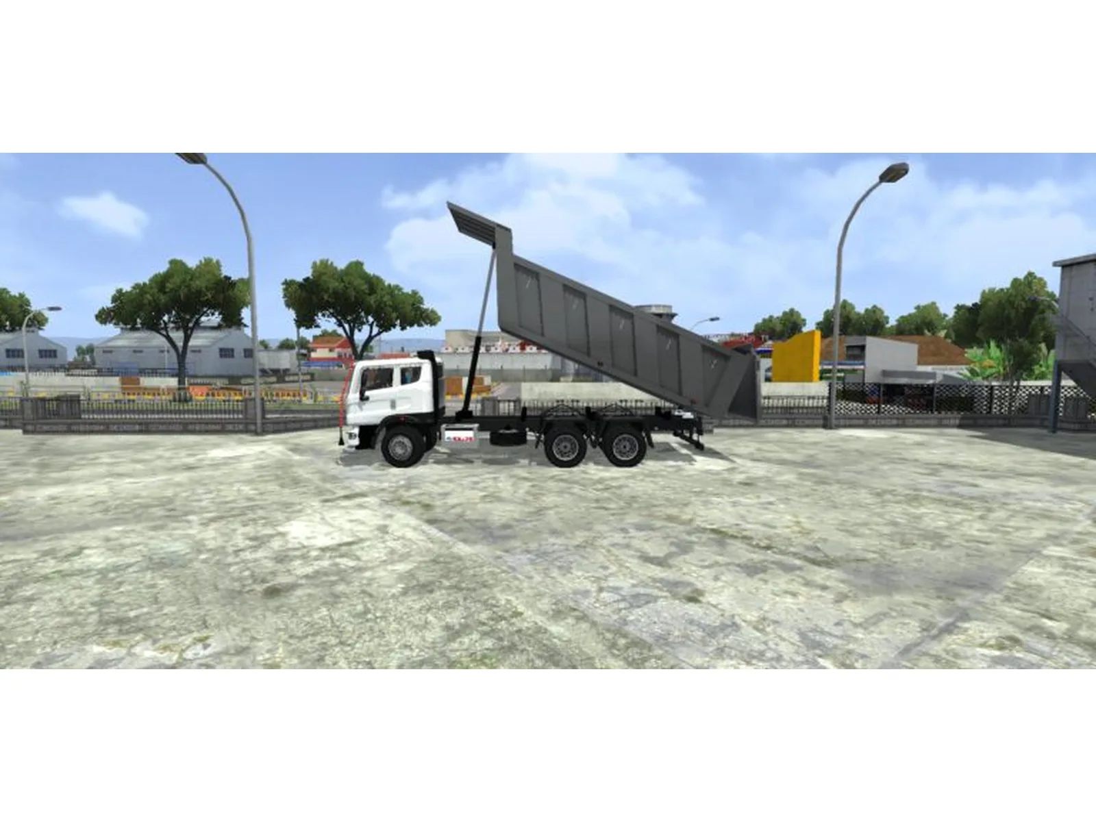 Mahindra Blazo Tipper Truck Mod Bussin By Simulation World screenshot