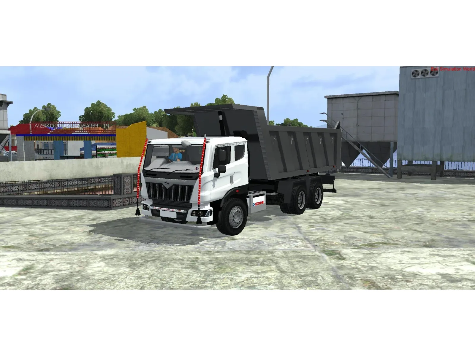 Mahindra Blazo Tipper Truck Mod Bussin By Simulation World screenshot