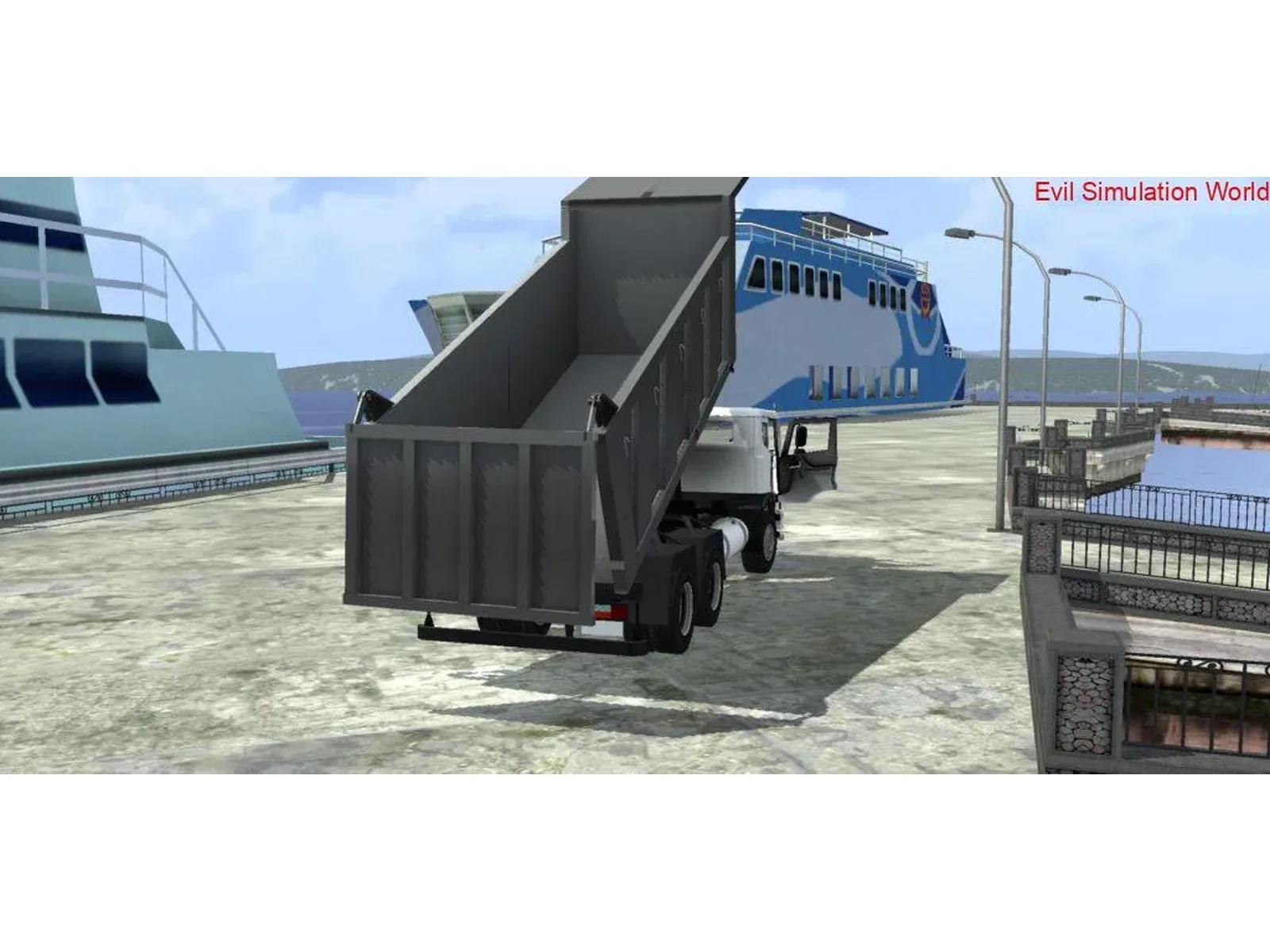 Mahindra Blazo Tipper Truck Mod Bussin By Simulation World screenshot