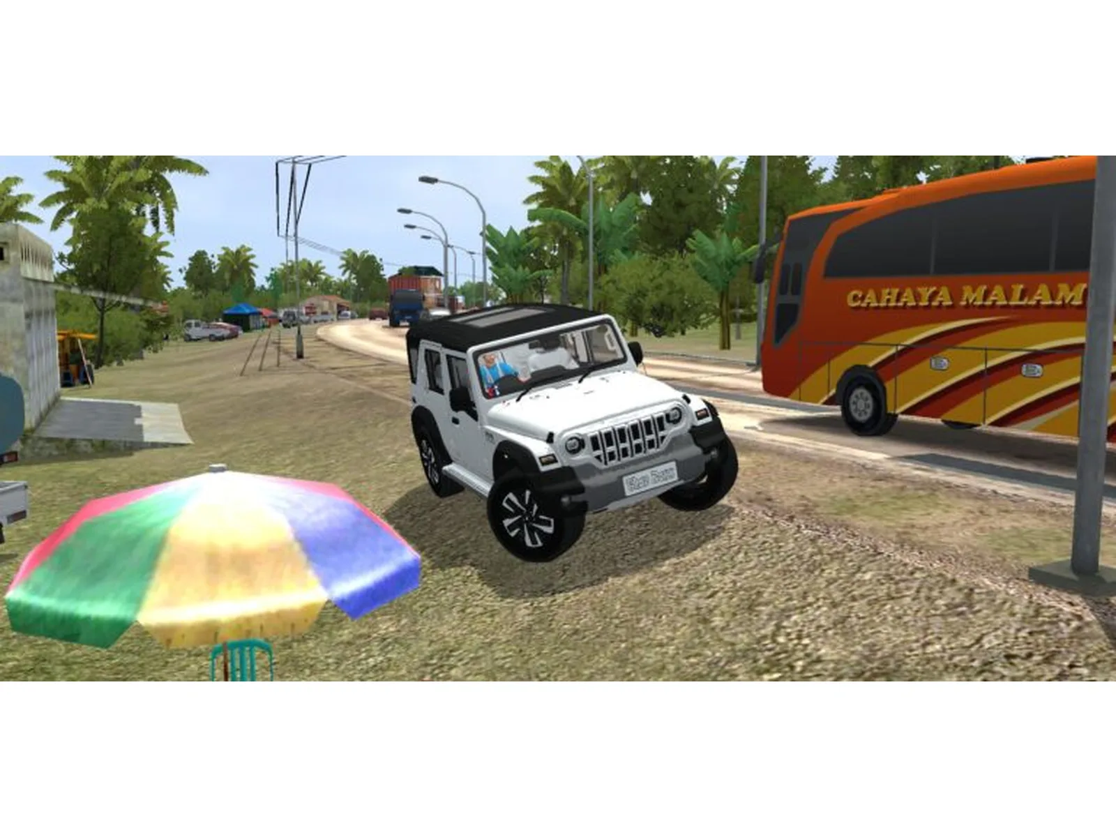 Mahindra Thar Roxx Premium Mod Bussin By Simulation World screenshot