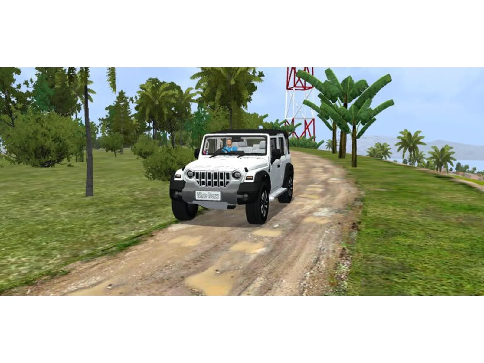 Livery Mahindra Thar Roxx Mod Bussin By Simulation World screenshot