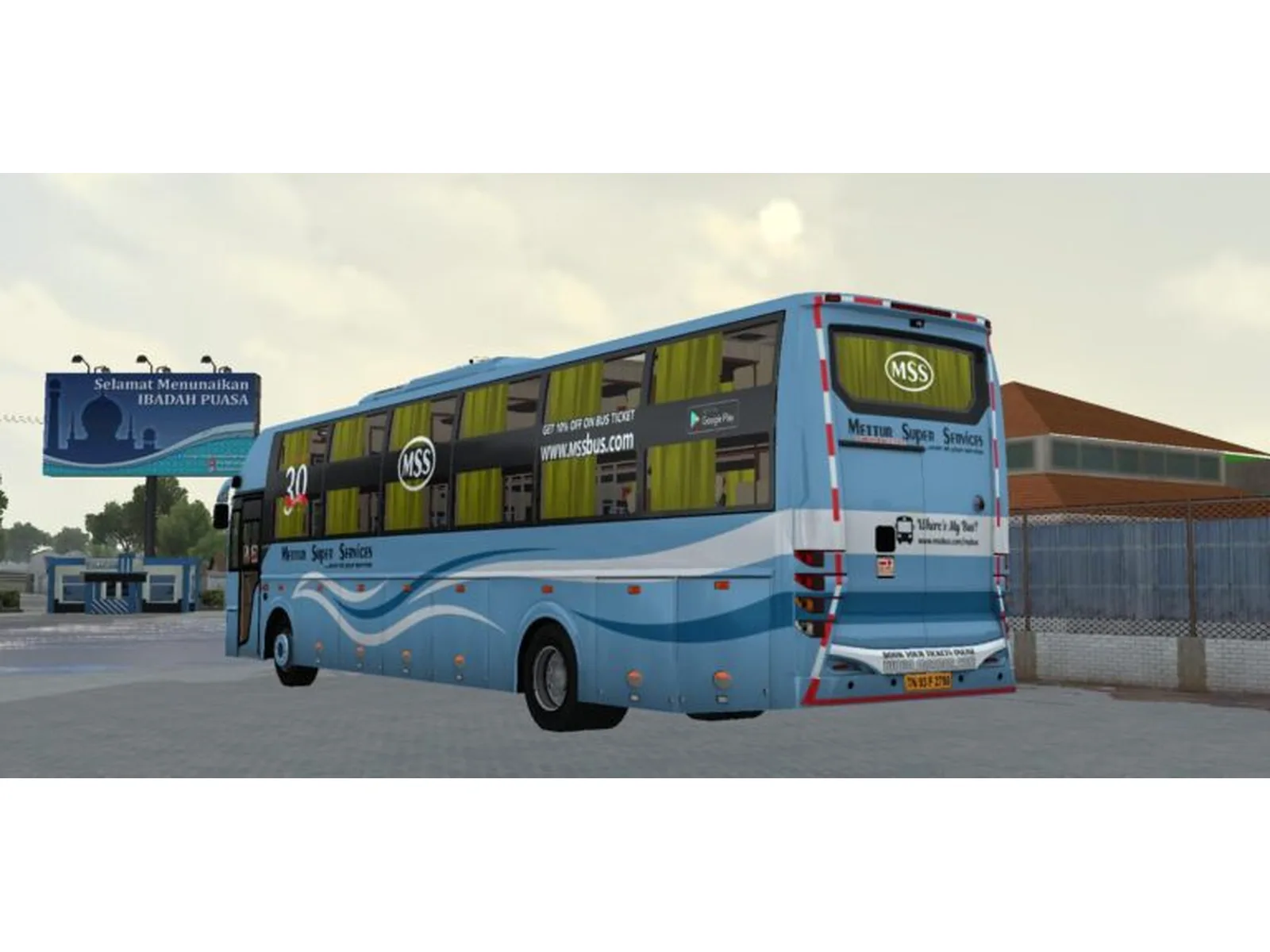 Livery Prakash Capella Bs6 Premium Bus Mod Bussid screenshot