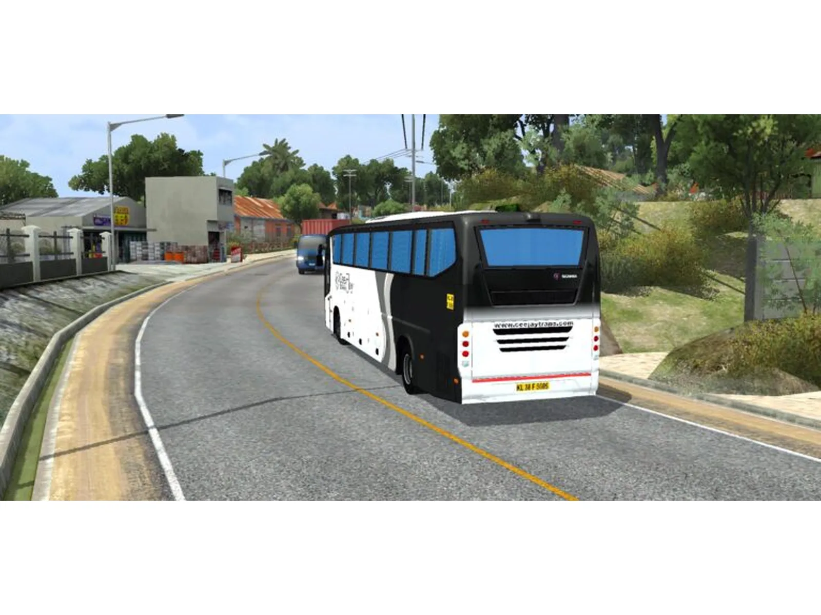 Livery Pack Scania Bi-axle Seater Mod Bussin By Kalpesh screenshot