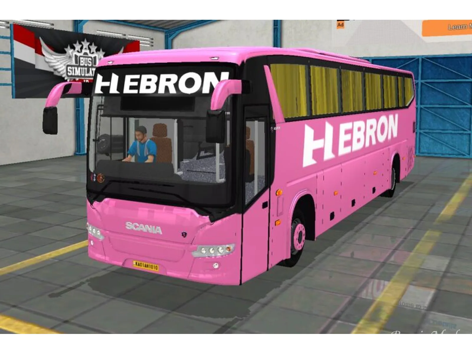 Scania Metrolink Bi-axle Seater Bus Mod Bussin By Simulation World screenshot