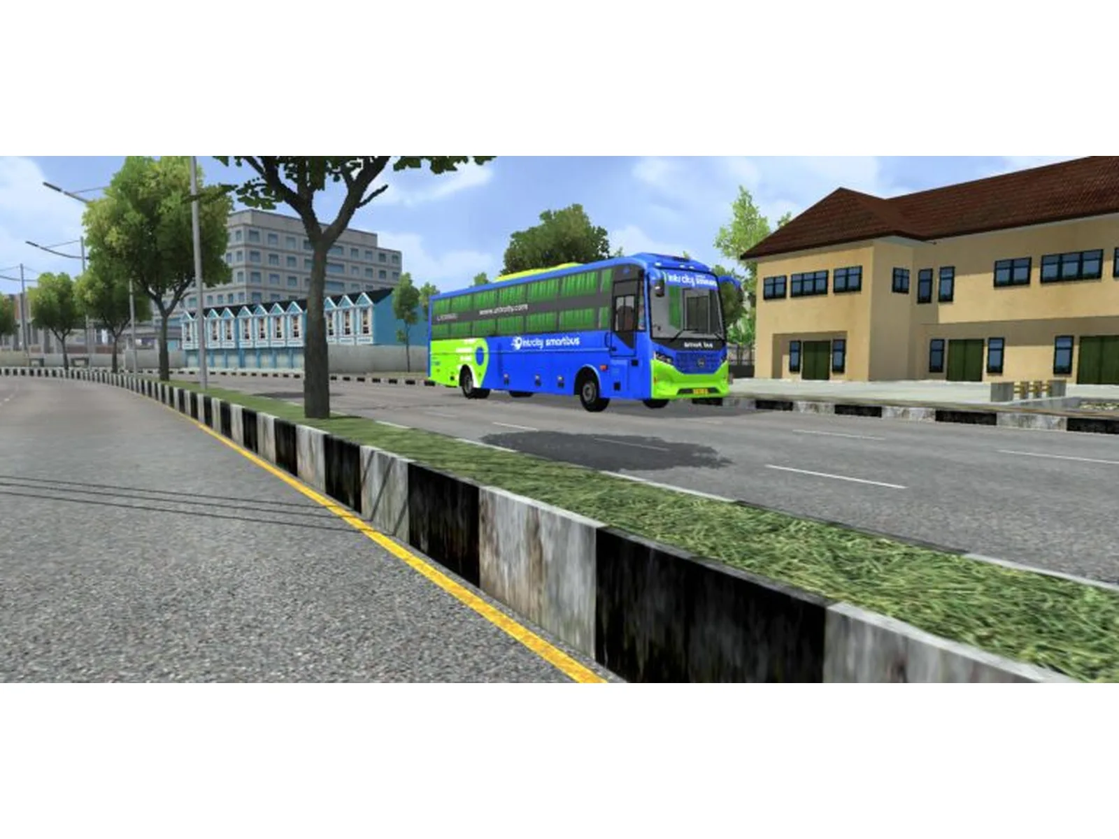 Damodar High-deck Bs6 Facelift Sleeper Coach Mod Bussin By Simulation World screenshot