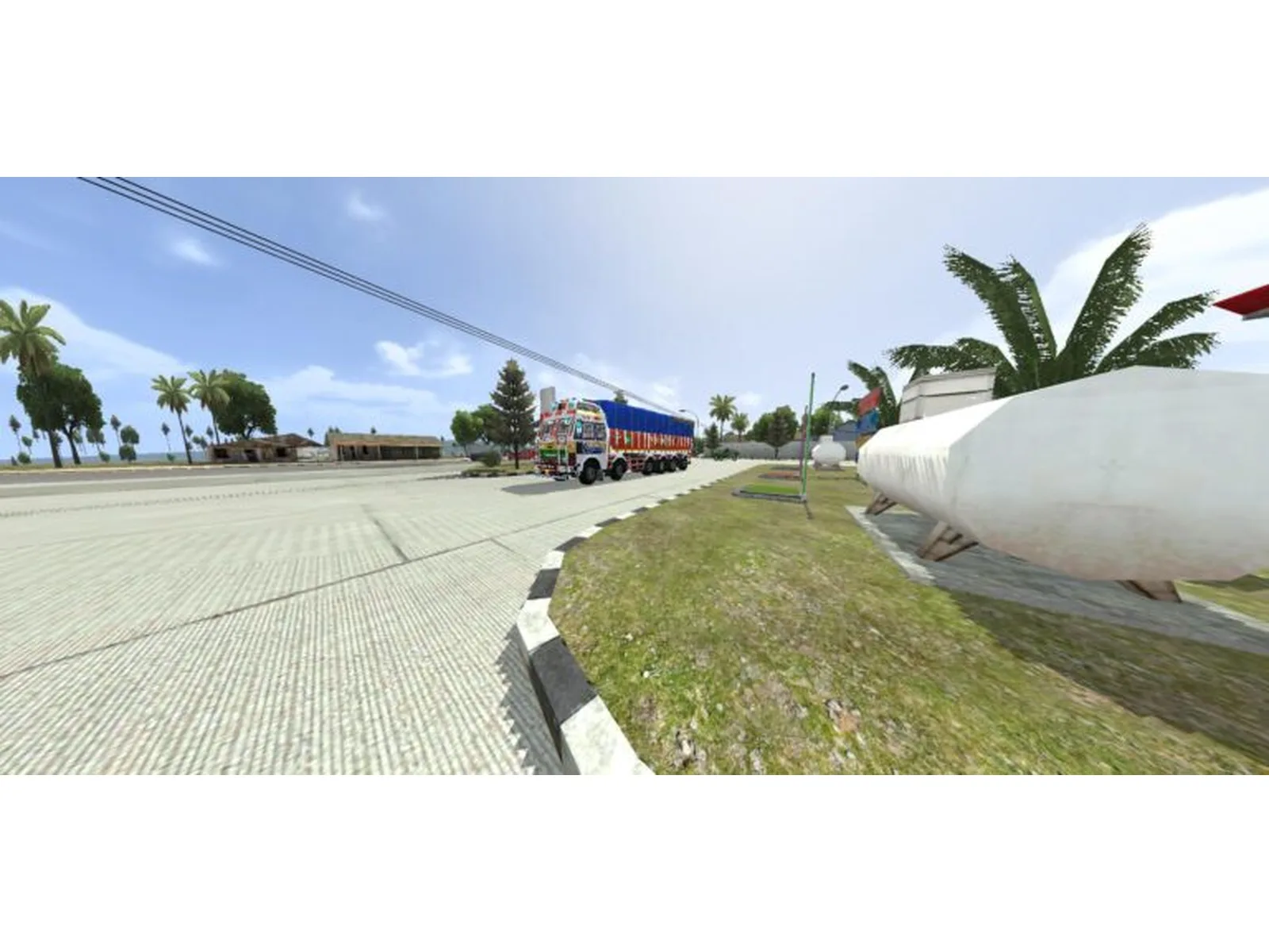 Tata 16 Wheeler BS4 Truck Mod Bussin By Simulation World screenshot
