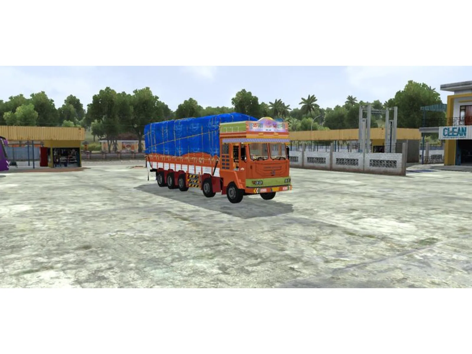 Belagum Ashok Leyland Truck Mod Bussin By Simulation World screenshot