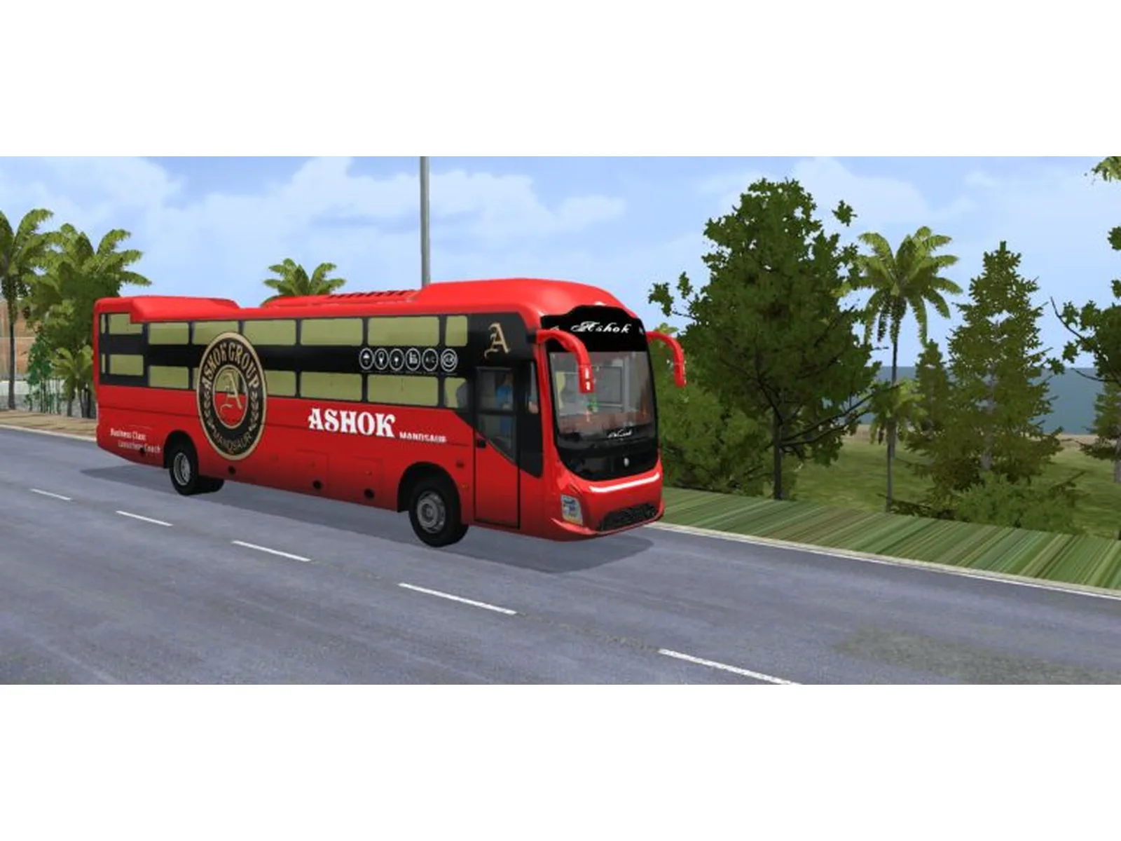 Damodar Spider X Jaswant AC Coach Pack Bussin By Simulation World screenshot