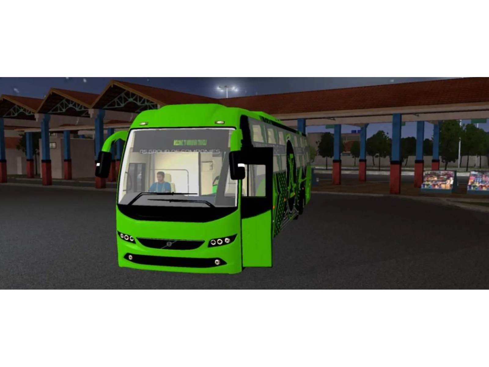 Volvo Sleeper Shell Coach Bussin Mod By Simulation World screenshot