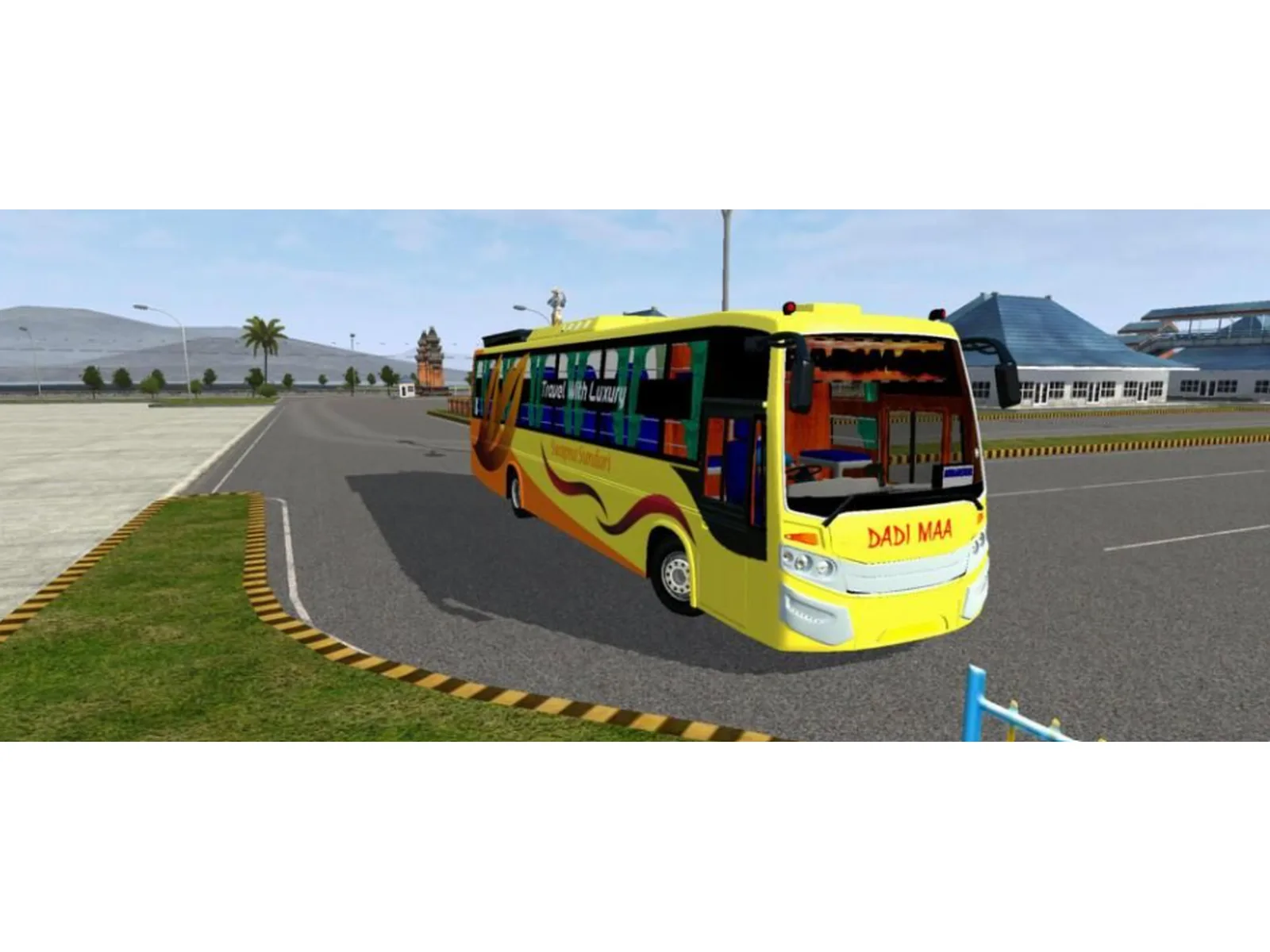 IBEIL Sleeper Seater Coach Bussid Mod Simulation World screenshot