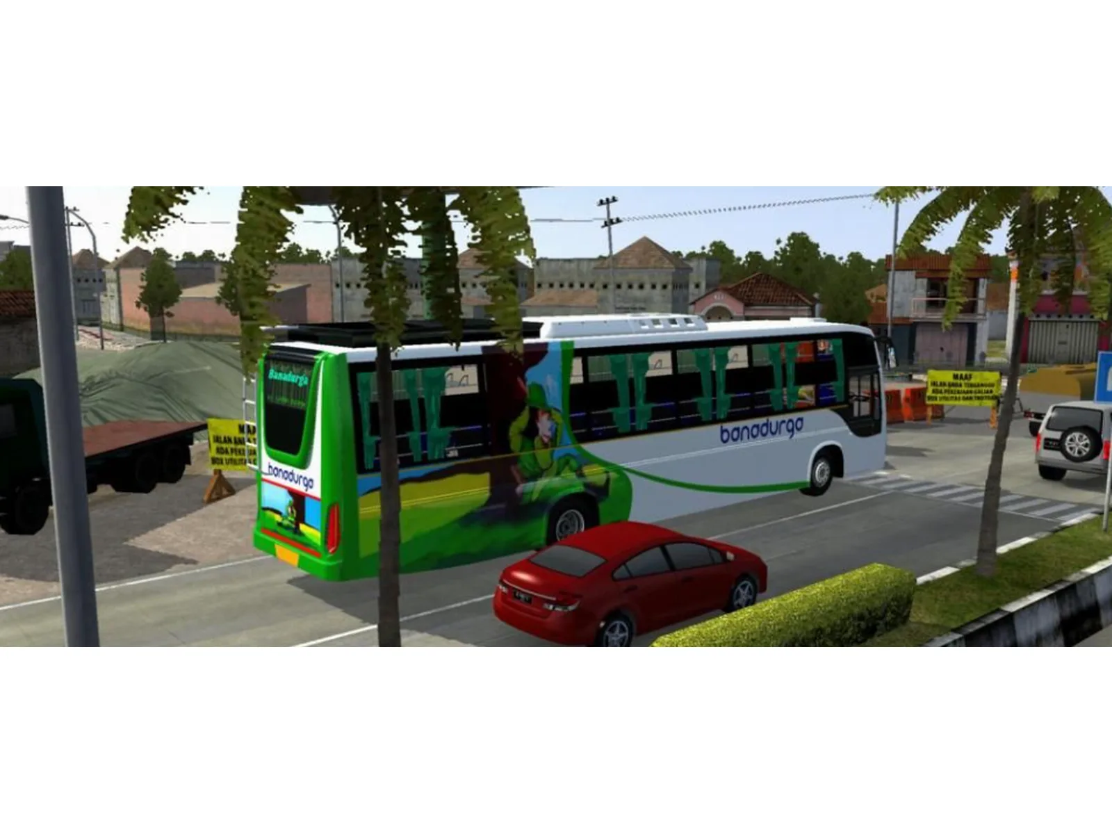 IBEIL Sleeper Seater Coach Bussid Mod Simulation World screenshot