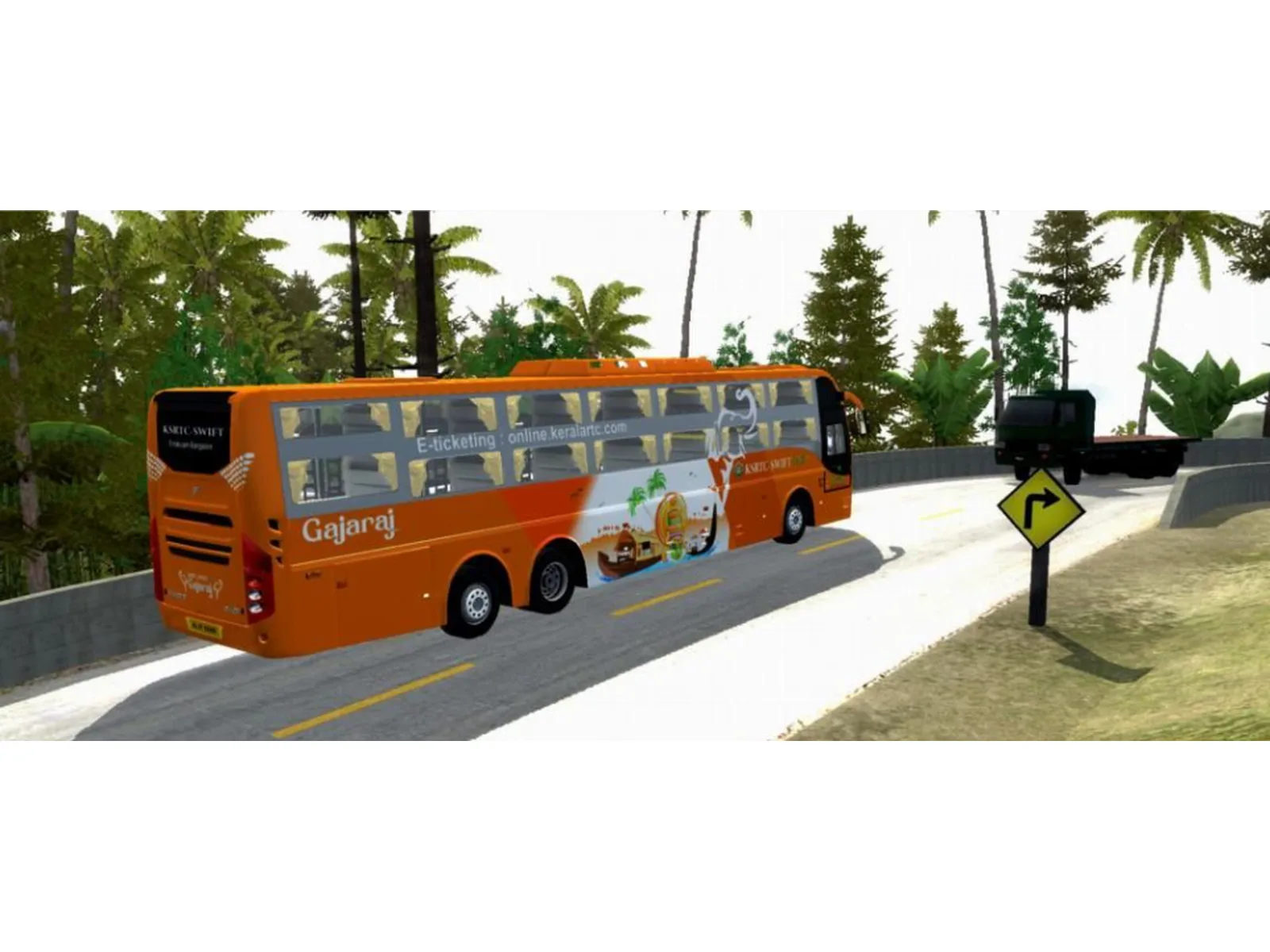 Volvo B11r Sleeper Liverys' Bussin Simulation World screenshot