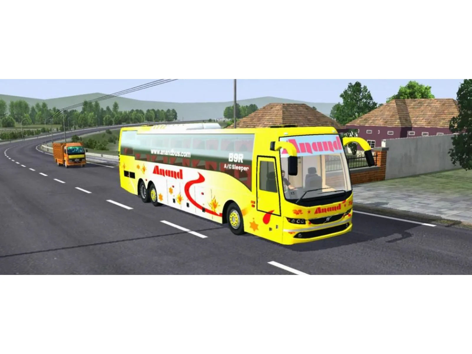 Volvo B9r Sleeper Bussin Mod Simulation World screenshot
