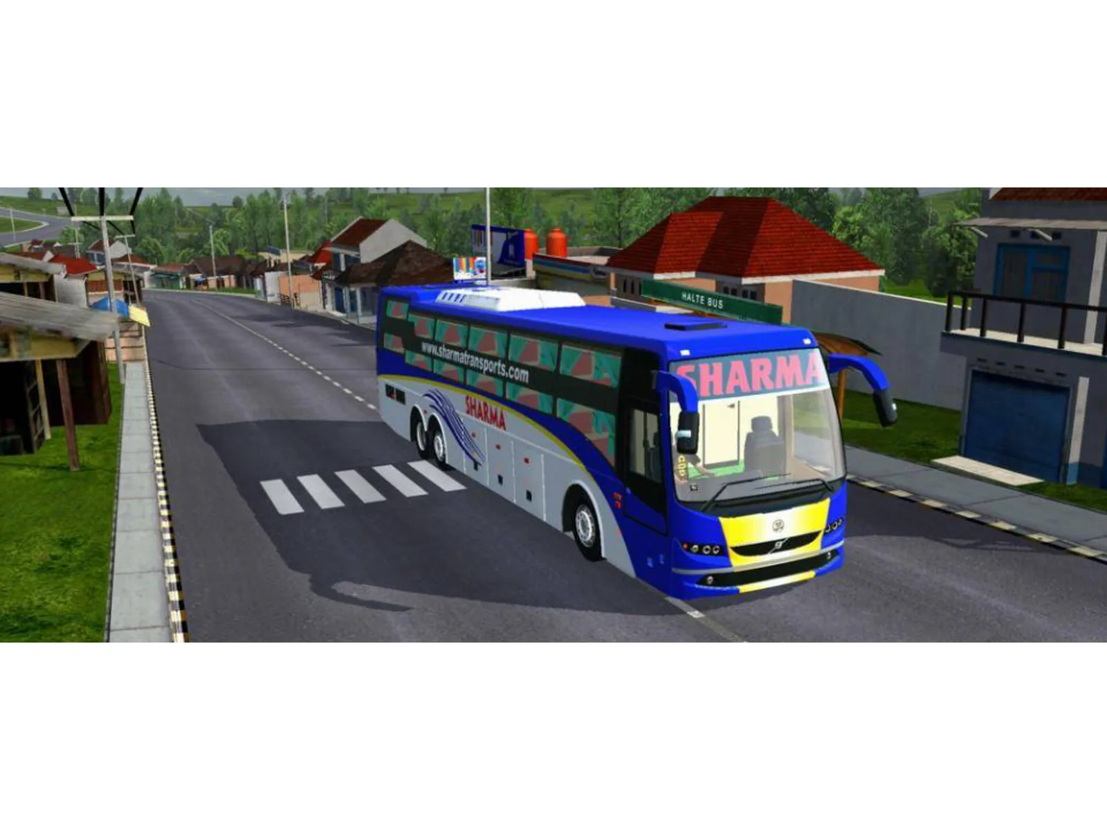 Volvo B9r Sleeper Bussin Mod Simulation World screenshot