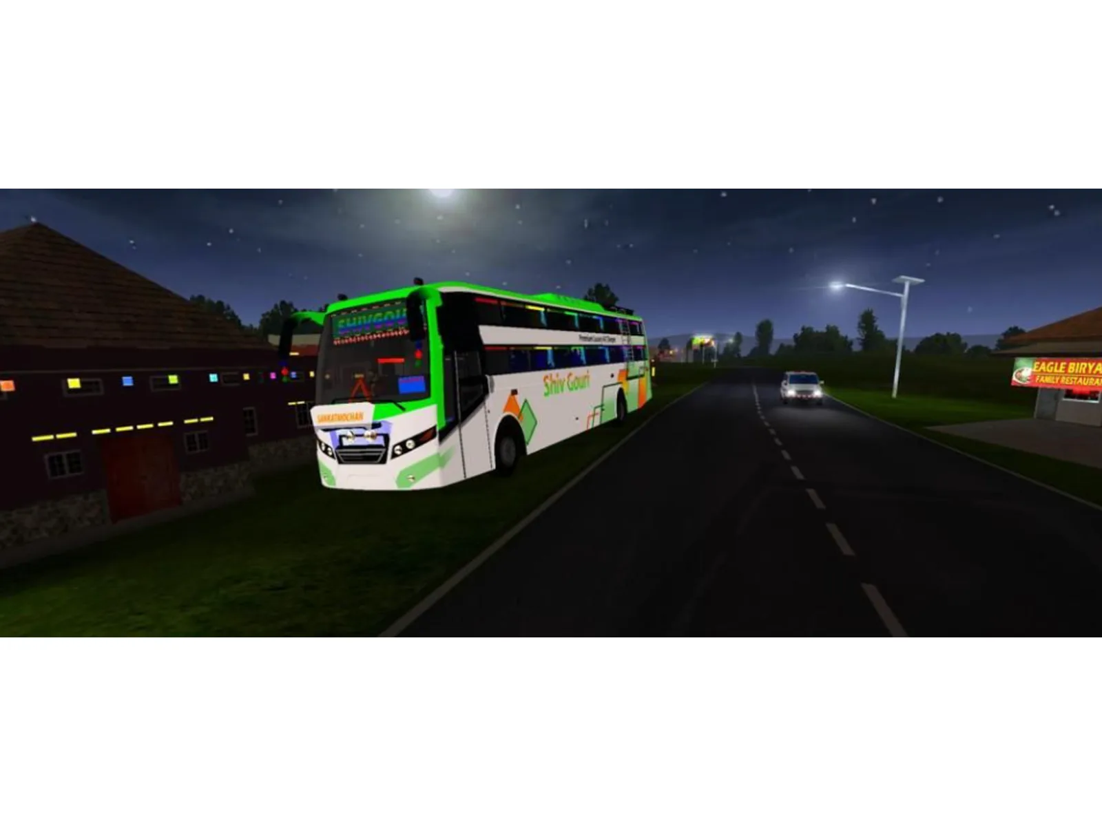 Eliott Sleeper Seater Coach Without Wiper Animation Bussin Simulation World screenshot
