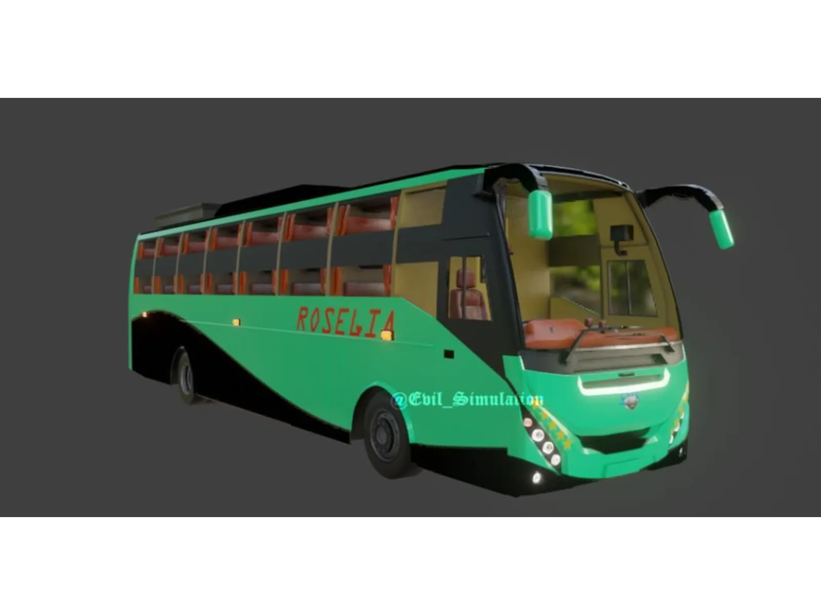 Mg Lotus Coach BUS Mod Bussin Simulation World screenshot