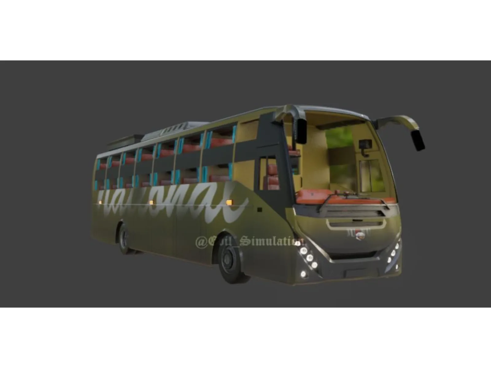 Mg Lotus Coach BUS Mod Bussin Simulation World screenshot