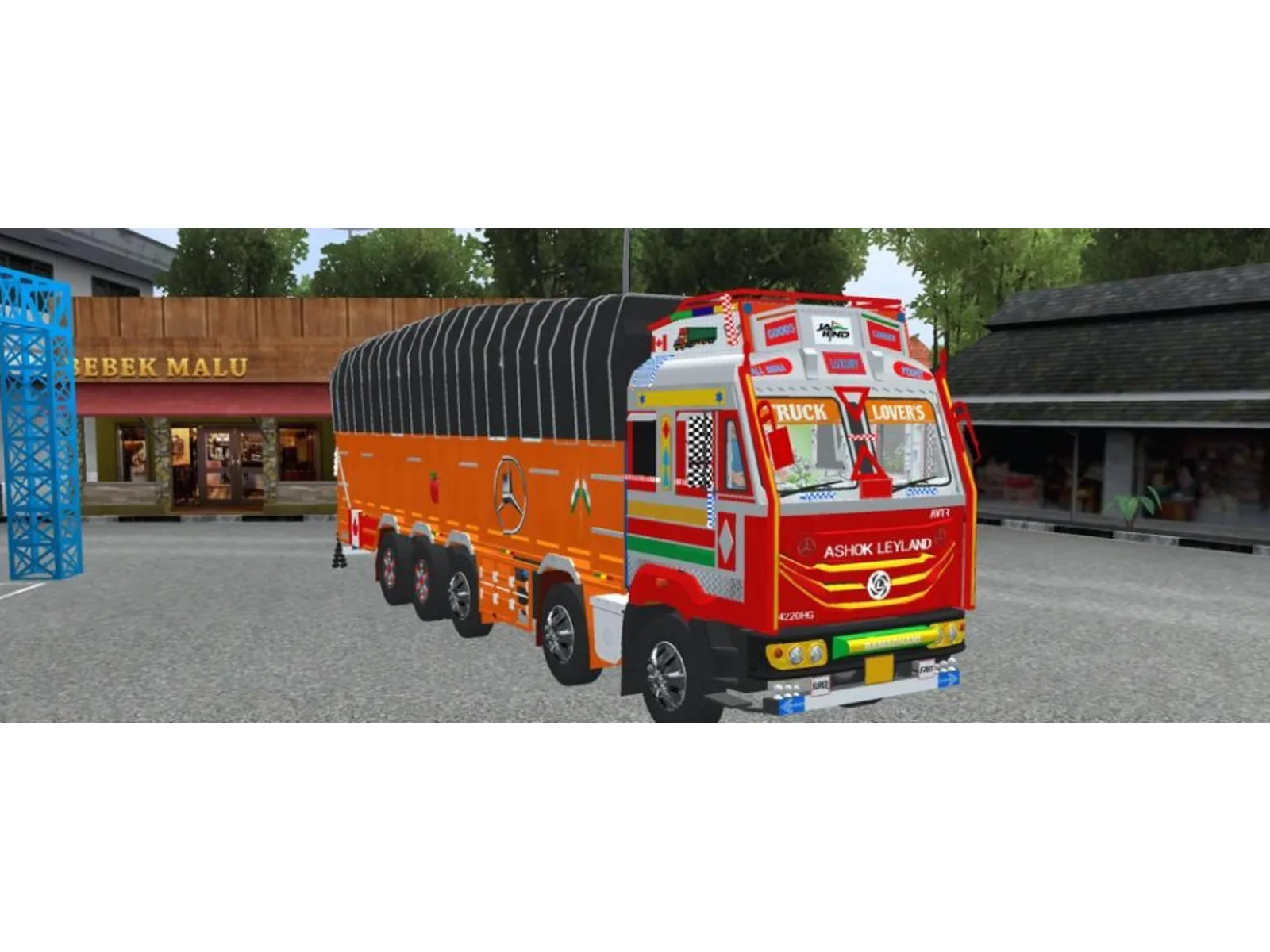 Ashok Leyland truck mod screenshot