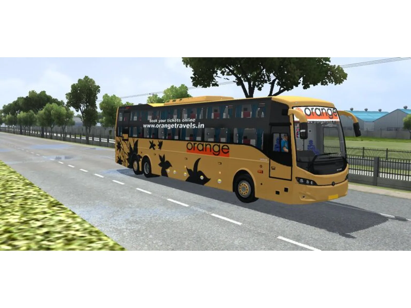 Prakash Volvo Celeste Sleeper Bus Mod Bussin By Simulation World