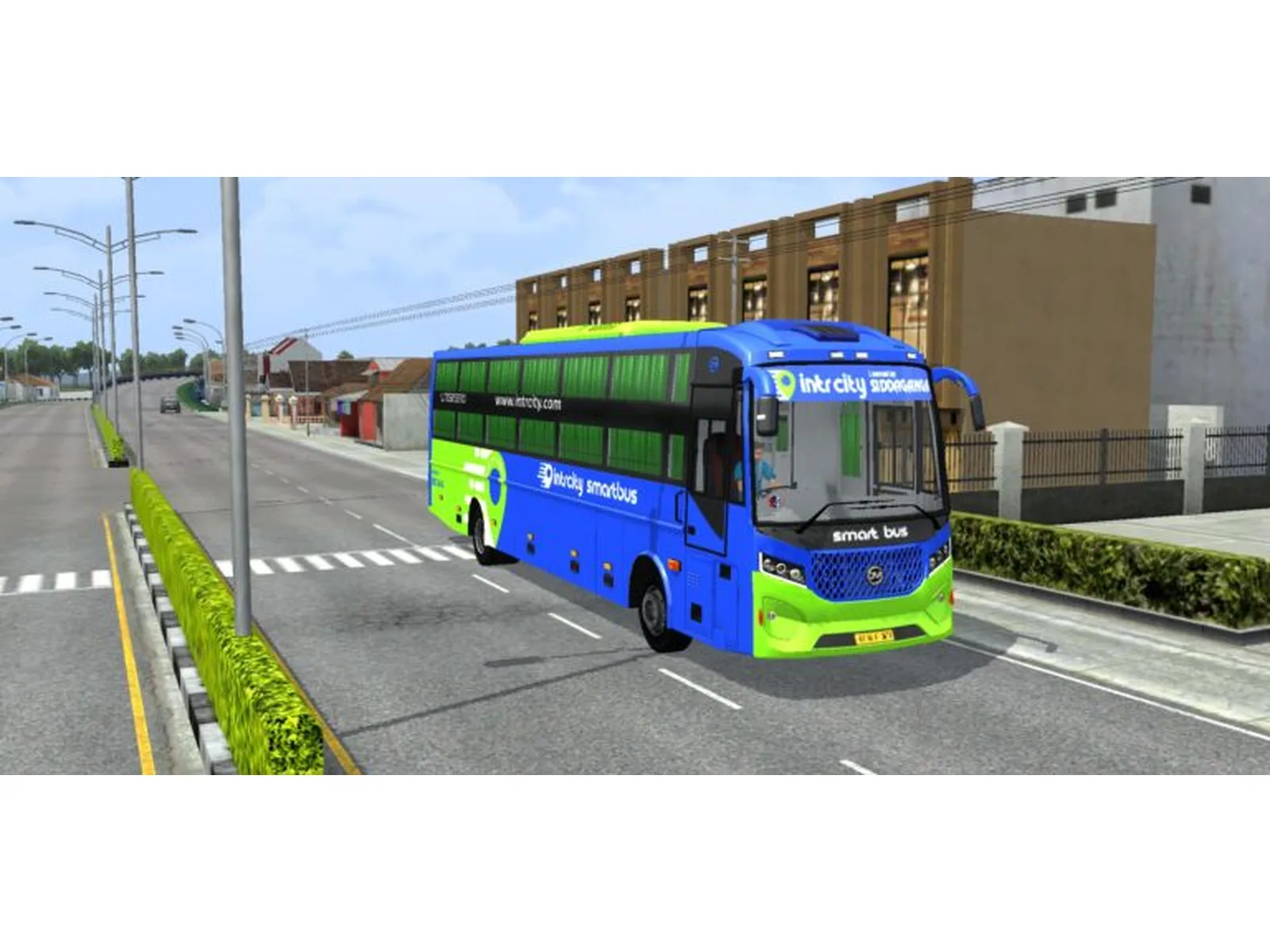 Damodar High-deck Bs6 Facelift Sleeper Coach Mod Bussin By Simulation World