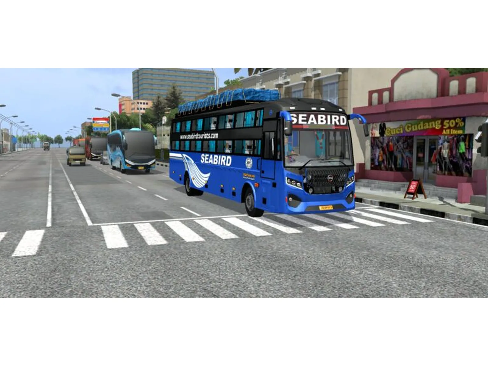 Damodar SHD NonAc 3 in 1 Bus Pack Bussin By Simulation World