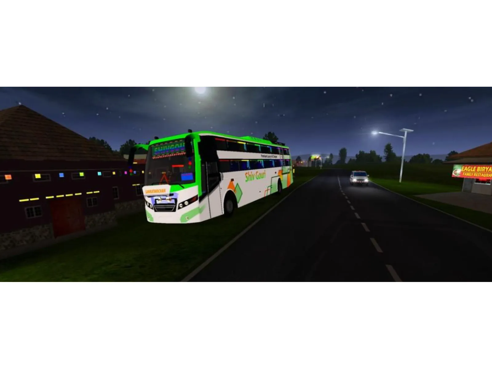 Eliott Sleeper Seater Coach With Wiper Animation Simulation World
